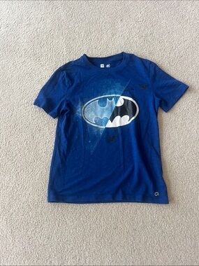 GAP Blue Batman Split Logo Tee